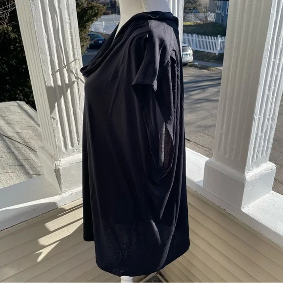 Coldwater Creek Black Cowl Neck Top Size 3X - Picture 2 of 8